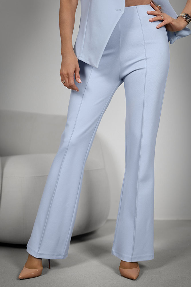 spodnie damskie dzwony na kant